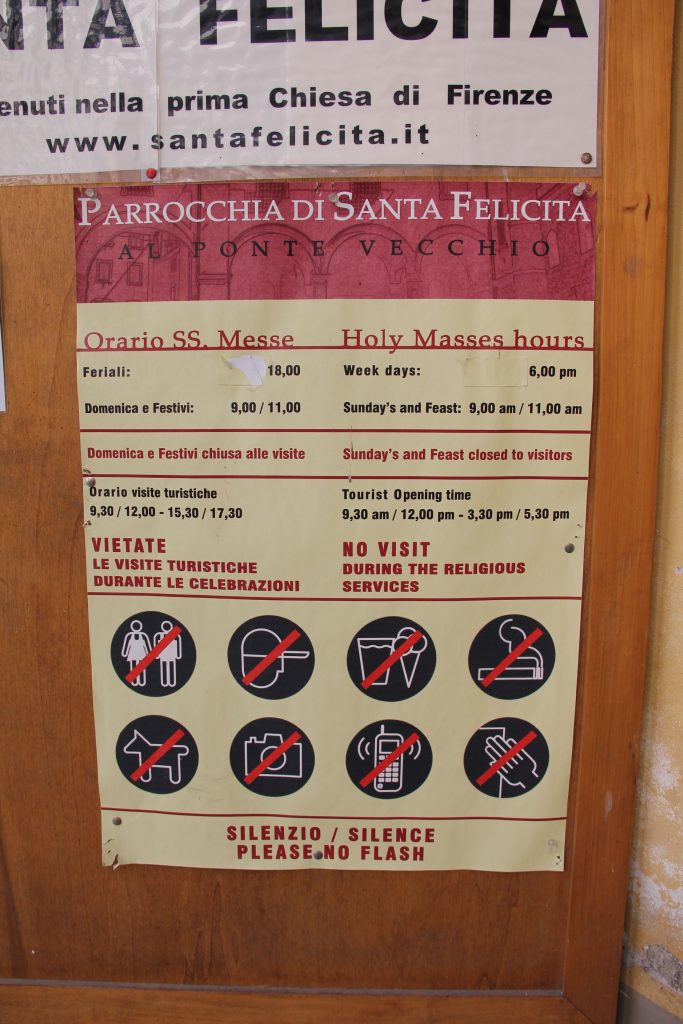 Italian churches rules and regulations- Italy from the Inside