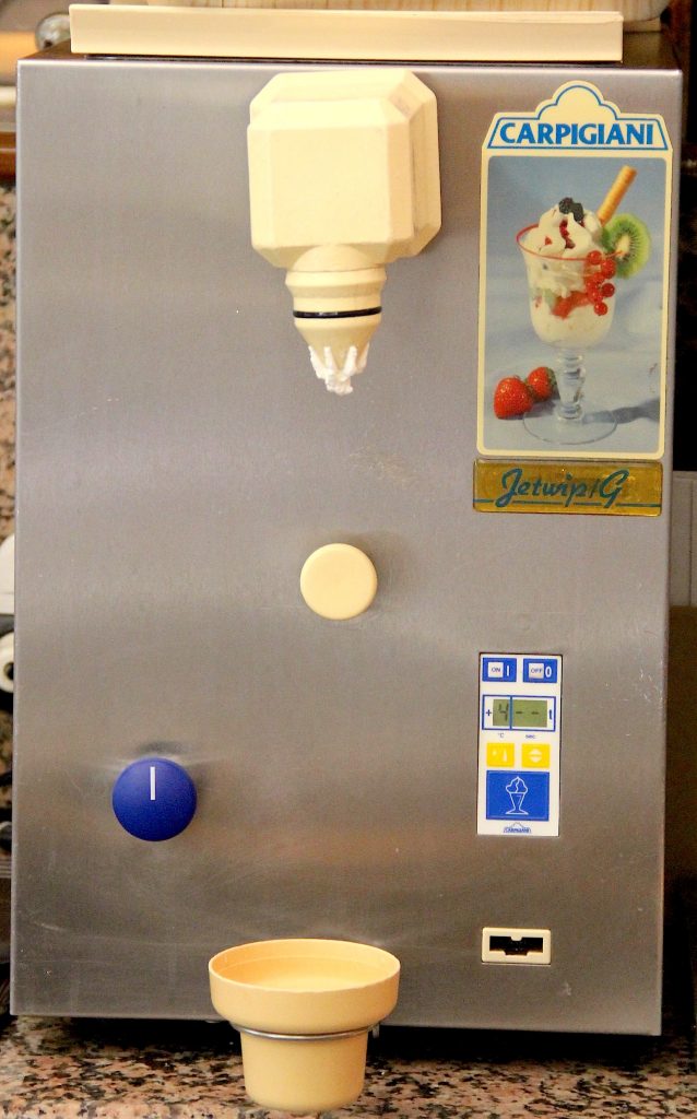 Whipping cream machine- Italy from the Inside