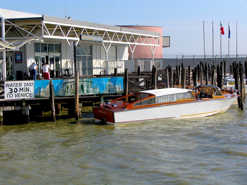 Venice water taxi- Italy from the Inside