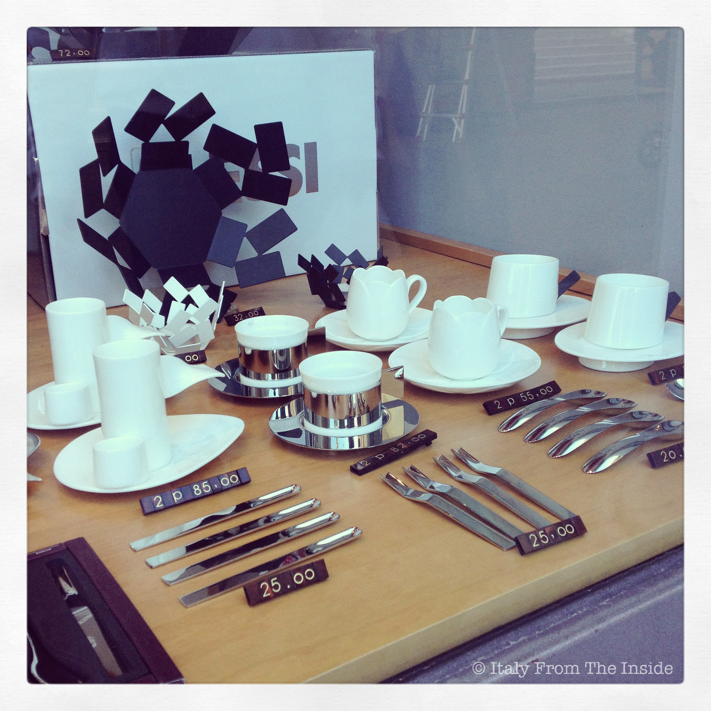 Alessi cups- Italy from the Inside