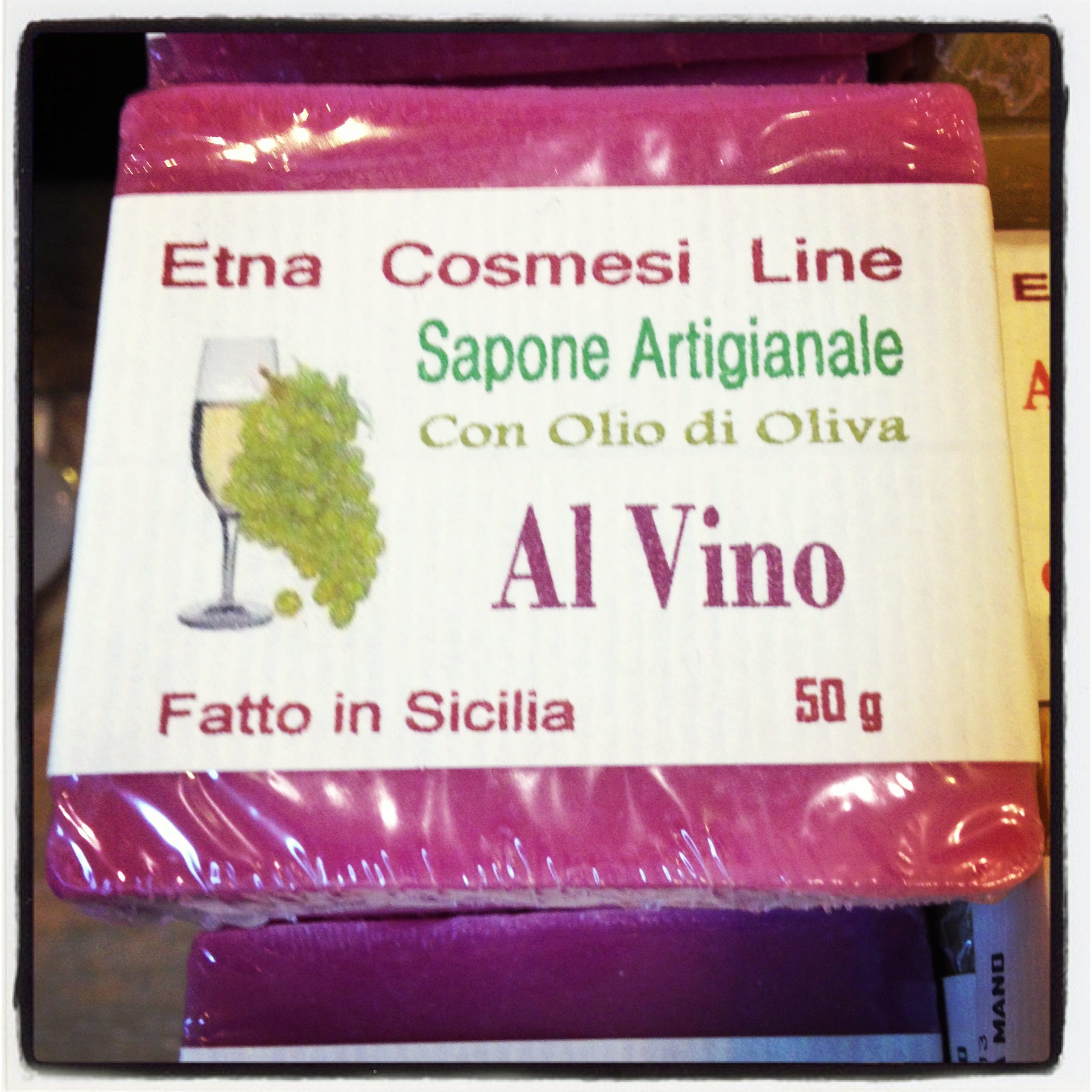 Sapone al vino- Italy from the Inside
